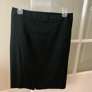 Black pencil skirt